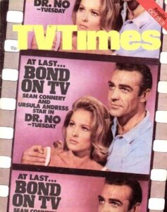 tv times bond on cover